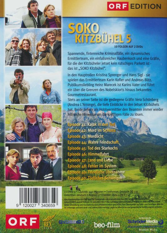 Produktbild: SOKO Kitzb&uuml;hel - Box 5 [2 DVDs]