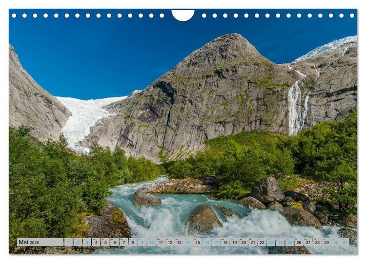 Produktbild: Sommer in Norwegen (Wandkalender 2026 DIN A4 quer), CALVENDO Monatskalender