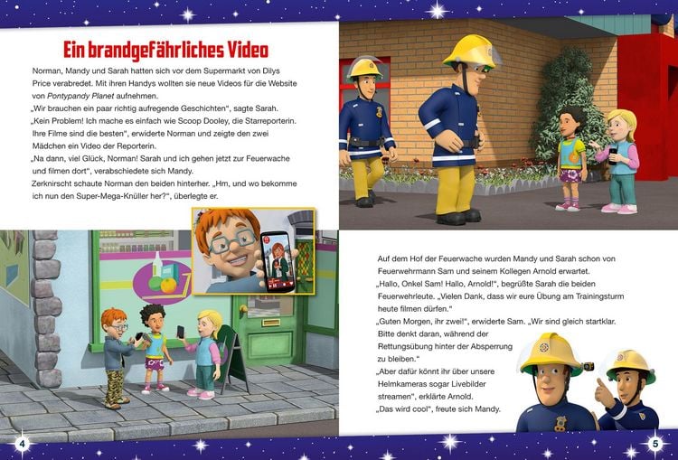 Produktbild: Feuerwehrmann Sam: Neue Geschichten zur Guten Nacht