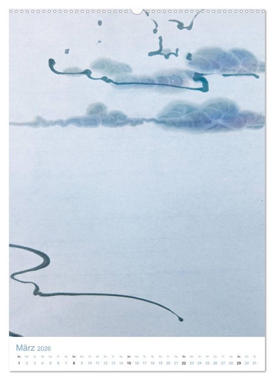 Produktbild: Jahreszeiten in Stil japanischer Malerei - Kunst (Wandkalender 2026 DIN A2 hoch), CALVENDO Monatskalender