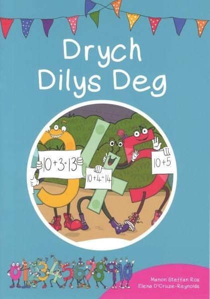 Produktbild: Cyfres Cymeriadau Difyr: Stryd y Rhifau - Drych Dilys Deg