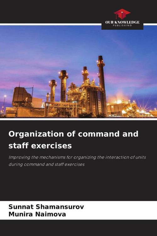 Produktbild: Organization of command and staff exercises