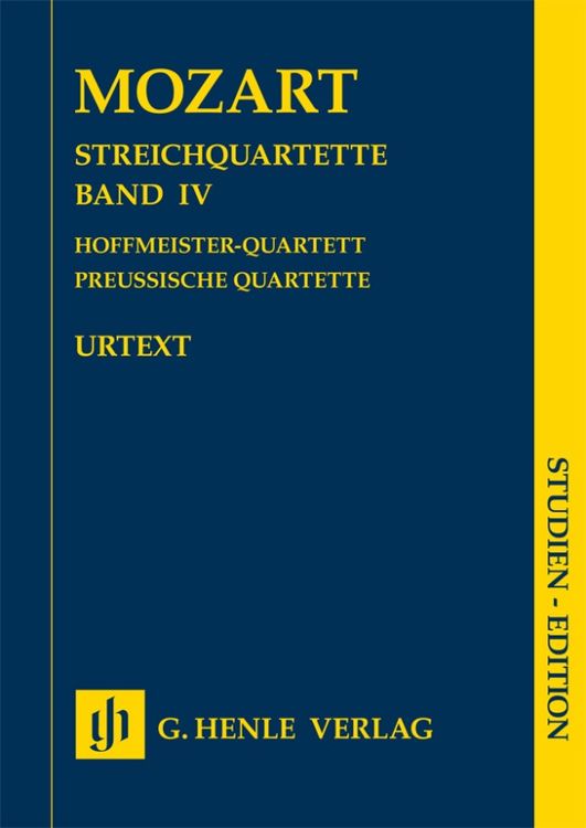Produktbild: Wolfgang Amadeus Mozart - Streichquartette, Band IV