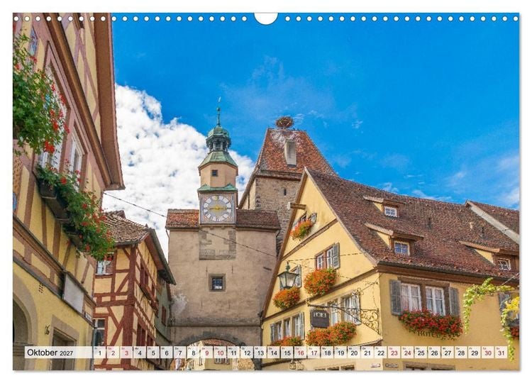 Produktbild: Urlaubsregion Bayern (Wandkalender 2027 DIN A3 quer), CALVENDO Monatskalender