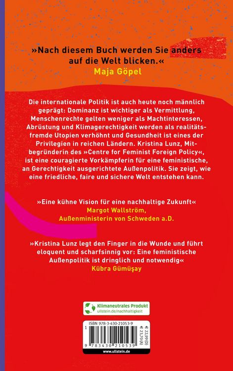 Produktbild: Die Zukunft der Au&szlig;enpolitik ist feministisch