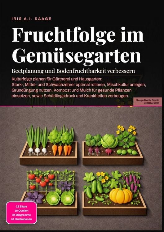 Produktbild: Fruchtfolge im Gem&uuml;segarten: Beetplanung und Bodenfruchtbarkeit verbessern