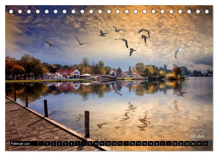 Produktbild: Am Steinhuder Meer (Tischkalender 2026 DIN A5 quer), CALVENDO Monatskalender