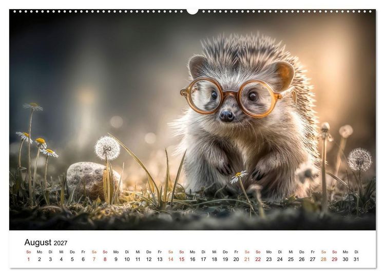 Produktbild: Brillen Bande (Wandkalender 2027 DIN A2 quer), CALVENDO Monatskalender