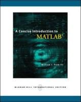 Produktbild: Concise Introduction to Matlab