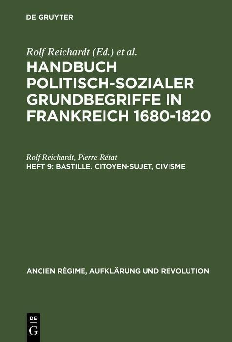 Produktbild: Bastille. Citoyen-Sujet, Civisme