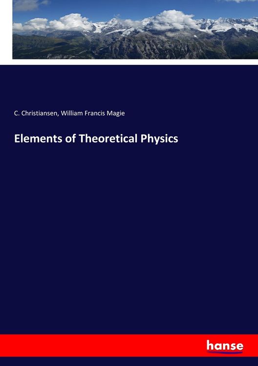 Produktbild: Elements of Theoretical Physics