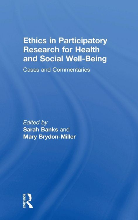 Produktbild: Ethics in Participatory Research for Health and Social Well-Being