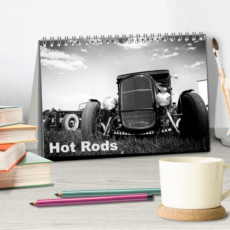 Produktbild: Hot Rods (Tischkalender 2026 DIN A5 quer), CALVENDO Monatskalender