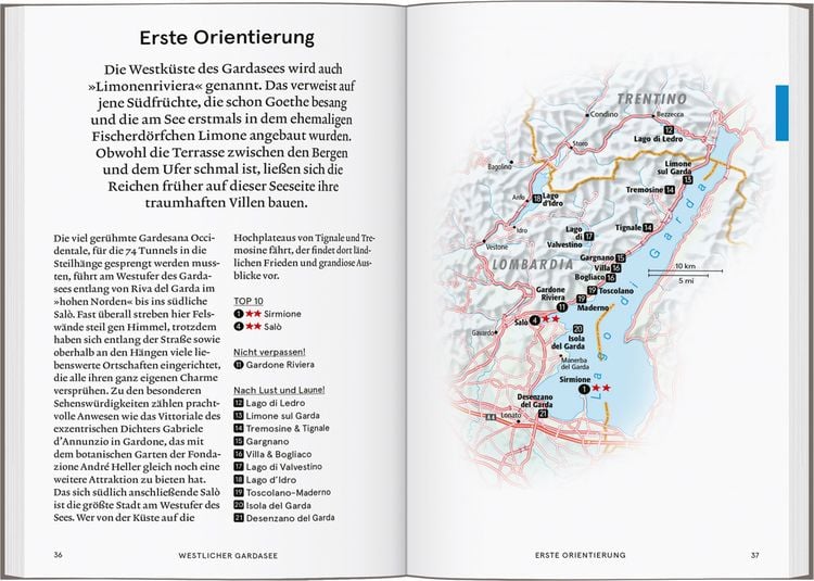 Produktbild: Baedeker SMART Reisef&uuml;hrer Gardasee