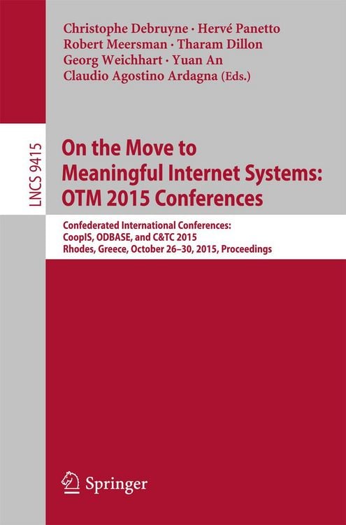 Produktbild: On the Move to Meaningful Internet Systems: OTM 2015 Conferences