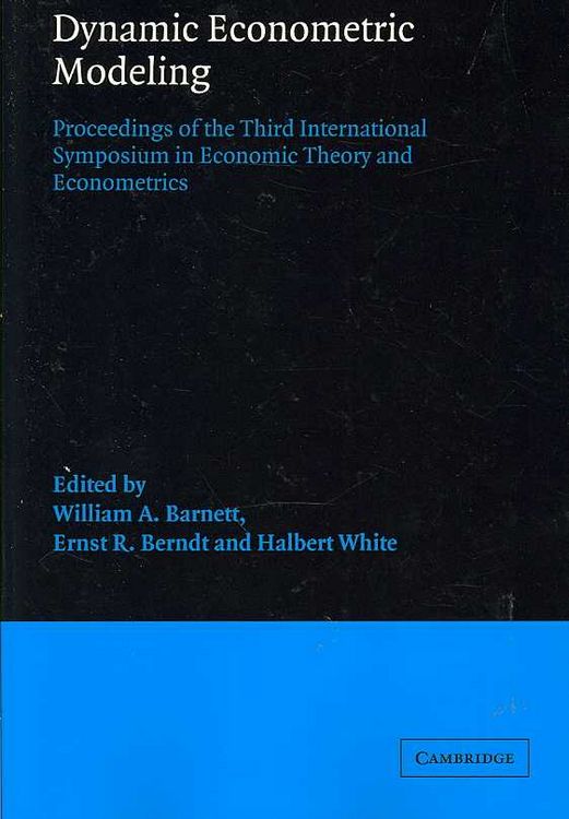 Produktbild: Dynamic Econometric Modeling