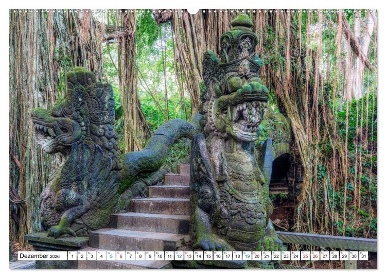 Produktbild: Bali, tropisches Inselparadies in Indonesien (Wandkalender 2026 DIN A2 quer), CALVENDO Monatskalender