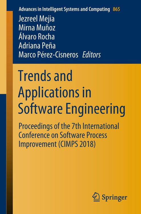 Produktbild: Trends and Applications in Software Engineering