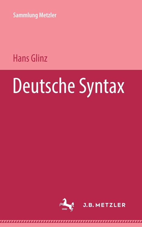 Produktbild: Deutsche Syntax