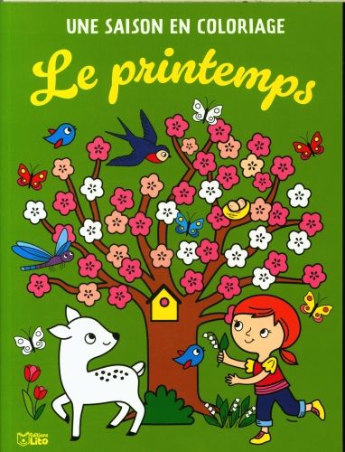 Produktbild: Le printemps : une saison en coloriage