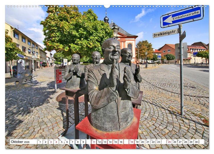 Produktbild: Sommer in Schwetzingen von Karin Vahlberg Ruf und Petrus Bodenstaff (Wandkalender 2026 DIN A2 quer), CALVENDO Monatskalender