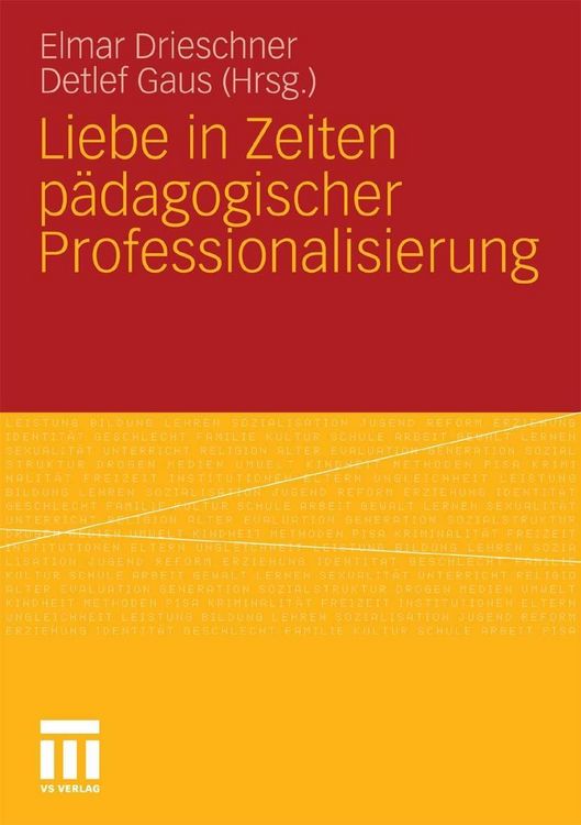 Produktbild: Liebe in Zeiten p&auml;dagogischer Professionalisierung