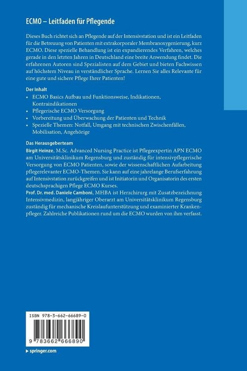 Produktbild: ECMO - Leitfaden f&uuml;r Pflegende