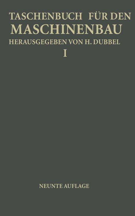 Produktbild: Taschenbuch f&uuml;r den Maschinenbau