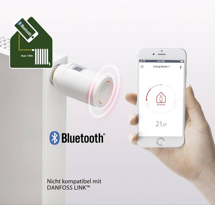 Produktbild: Danfoss 014G1115 ECO&trade; Elektronisches Heizk&ouml;rperthermostat elektronisch