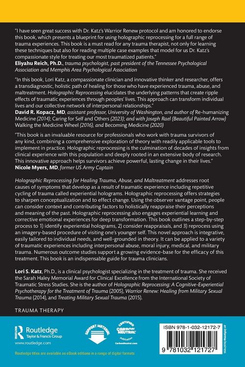 Produktbild: Holographic Reprocessing for Healing Trauma, Abuse, and Maltreatment