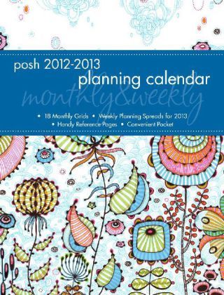 Produktbild: Posh: Sea Floral Planning Calendar