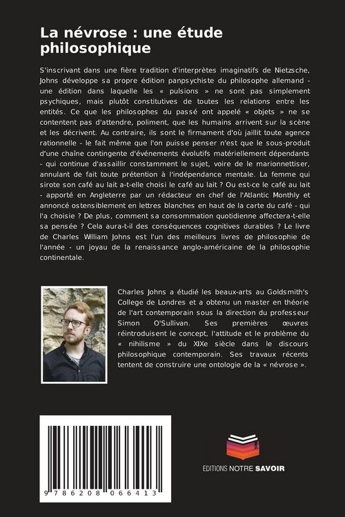Produktbild: La n&eacute;vrose : une &eacute;tude philosophique