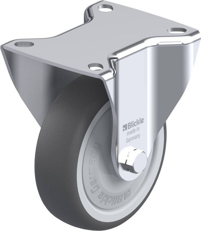 Produktbild: Blickle 297119 B-PTH 100K Bockrolle Rad-Durchmesser: 100mm Tragf&auml;higkeit (max.): 150kg 1St.