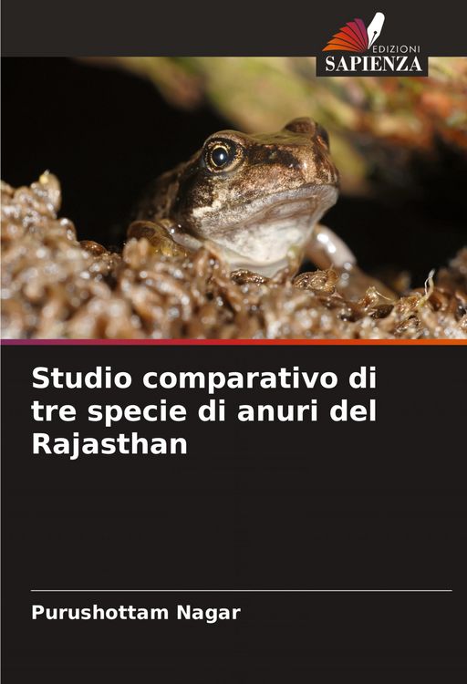 Produktbild: Studio comparativo di tre specie di anuri del Rajasthan