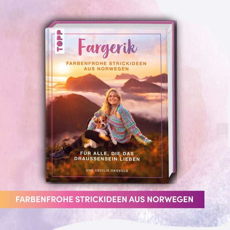 Produktbild: Fargerik - Farbenfrohe Strickideen aus Norwegen