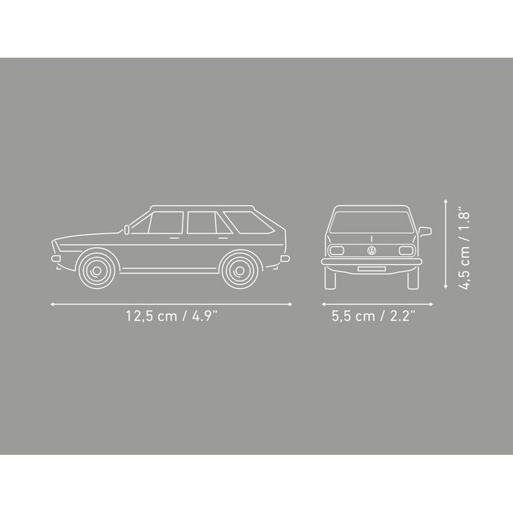 Produktbild: COBI 24641 - Volkswagen Passat Variant B1, rot, Bausatz 1:35, 110 Klemmbausteine
