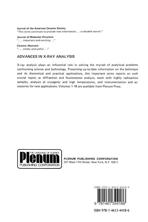 Produktbild: Principles and Practice of X-Ray Spectrometric Analysis