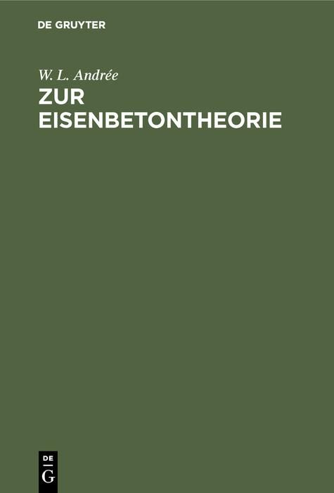 Produktbild: Zur Eisenbetontheorie