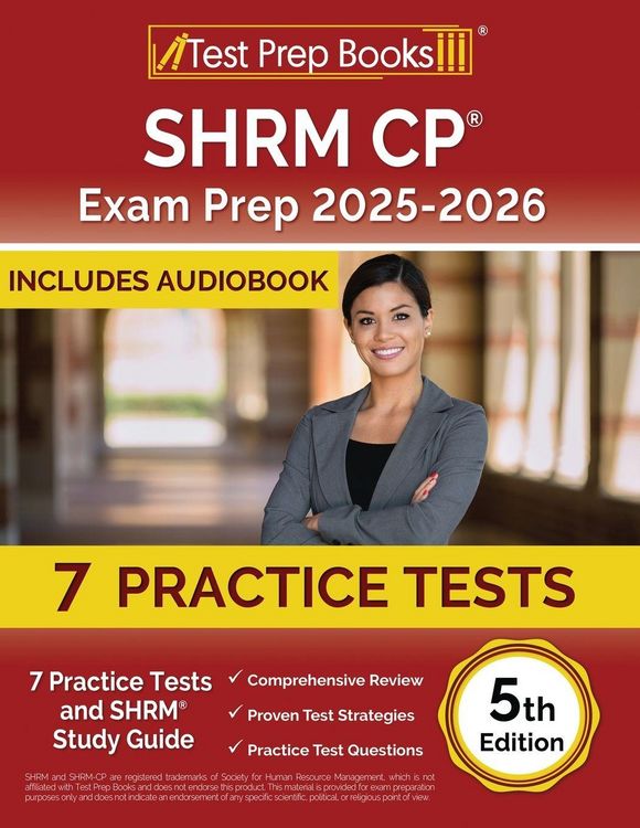 Produktbild: SHRM CP Exam Prep 2025-2026