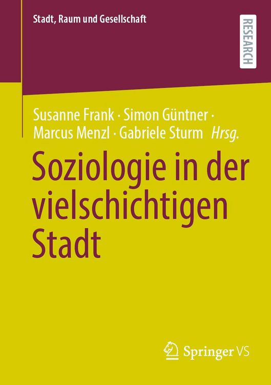 Produktbild: Soziologie in der vielschichtigen Stadt
