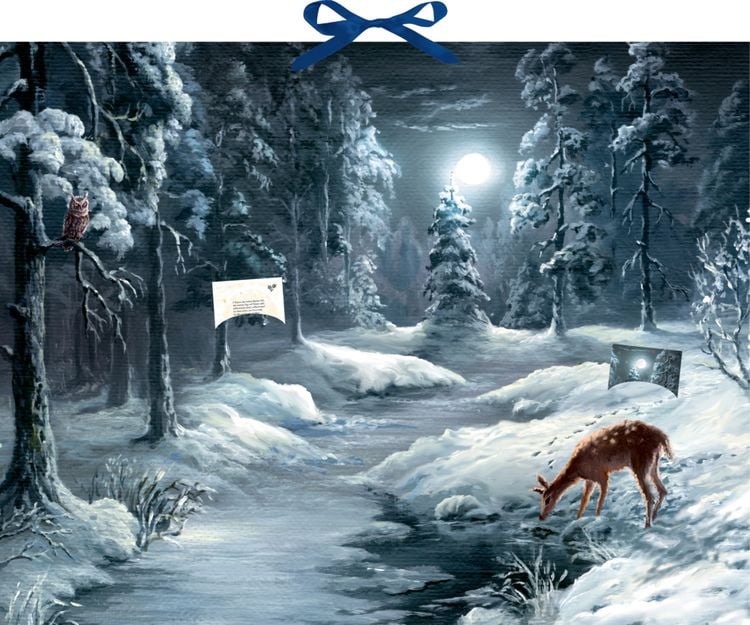 Produktbild: Liegt nun so still die weite Welt, Zettel-Adventskalender