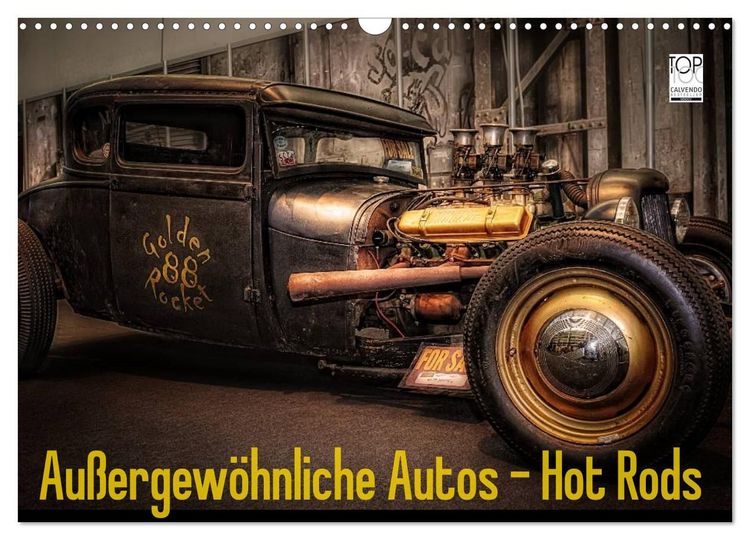 Produktbild: Au&szlig;ergew&ouml;hnliche Autos - Hot Rods (Wandkalender 2027 DIN A3 quer), CALVENDO Monatskalender