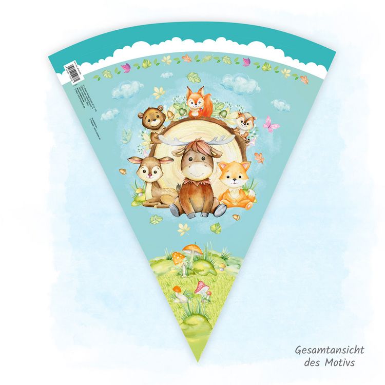 Produktbild: Tr&ouml;tsch Schult&uuml;te 50 cm Waldfreunde