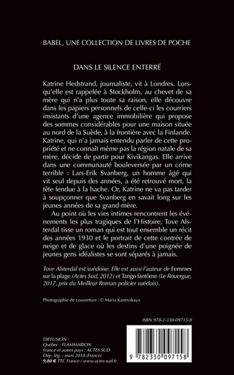 Produktbild: Dans le silence enterre