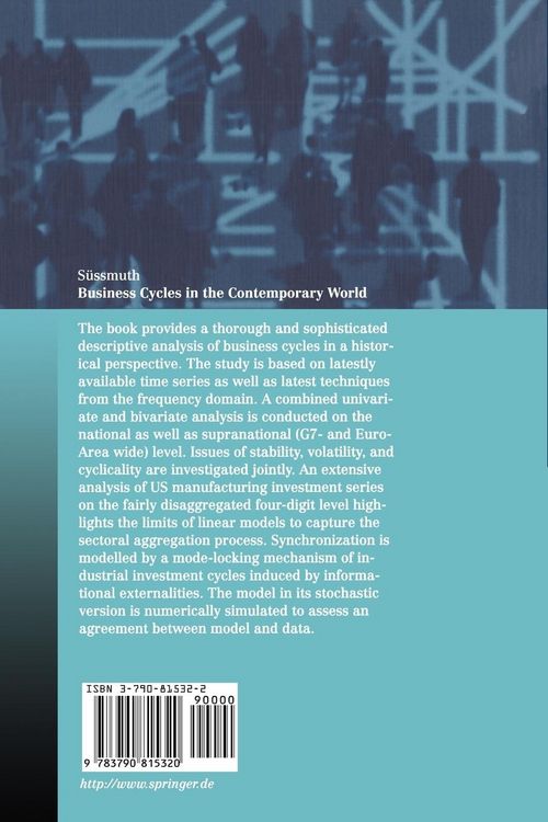 Produktbild: Business Cycles in the Contemporary World