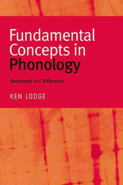Produktbild: Fundamental Concepts in Phonology: Sameness and Difference