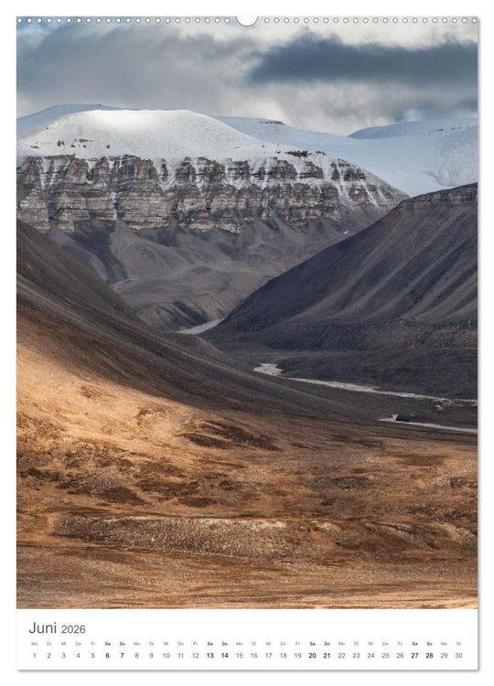 Produktbild: Die Arktis - Naturfotografien aus Spitzbergen (hochwertiger Premium Wandkalender 2026 DIN A2 hoch), Kunstdruck in Hochglanz