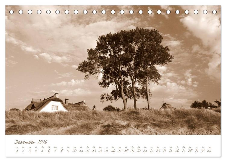 Produktbild: Ostsee-Nostalgie (Tischkalender 2026 DIN A5 quer), CALVENDO Monatskalender
