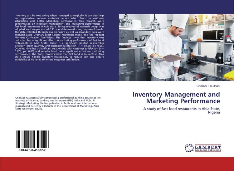 Produktbild: Inventory Management and Marketing Performance