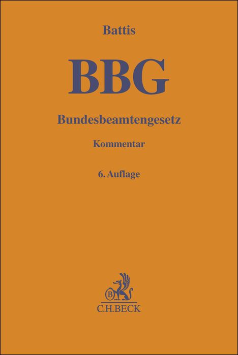 Produktbild: Bundesbeamtengesetz. BBG